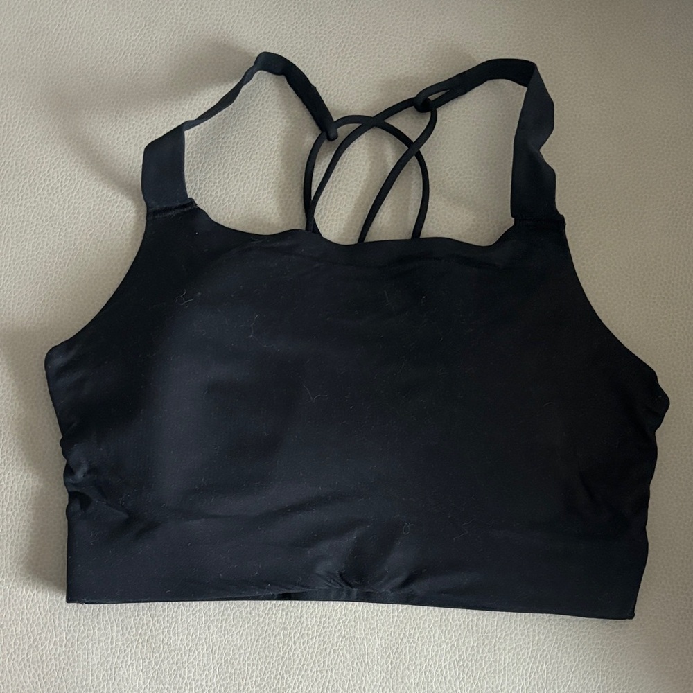 Nike Women's Black Strappy Sports Bra